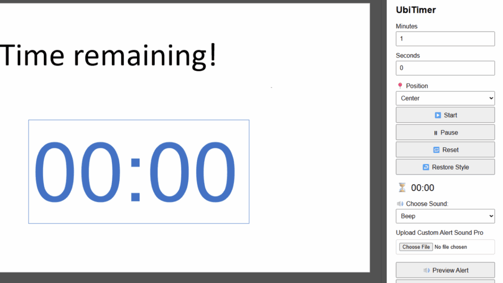 DIY animation countdown timer in PowerPoint