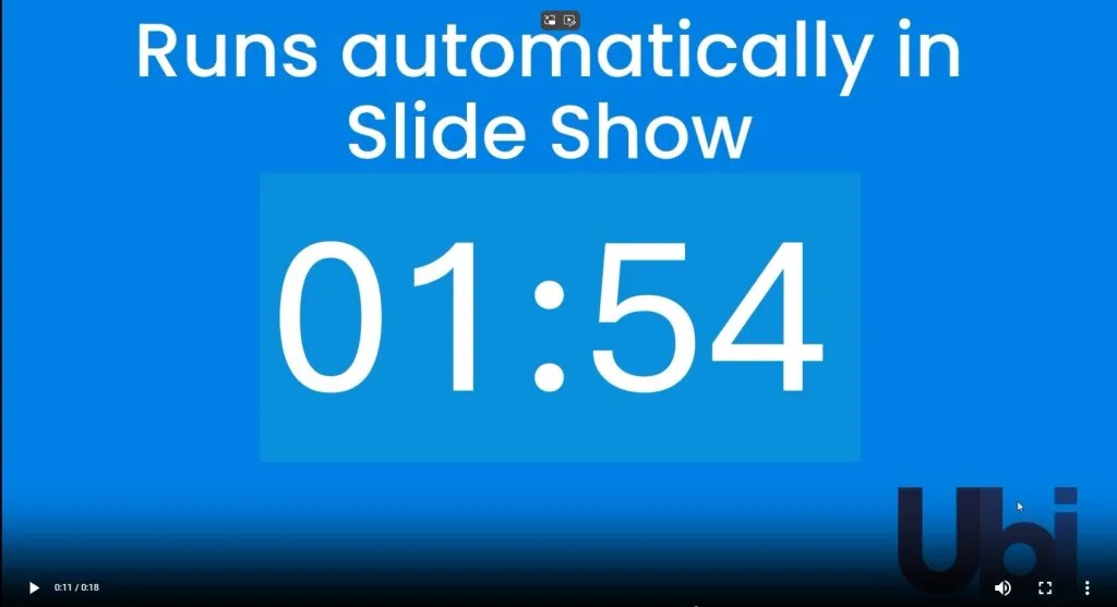 how to auto start timer PowerPoint
